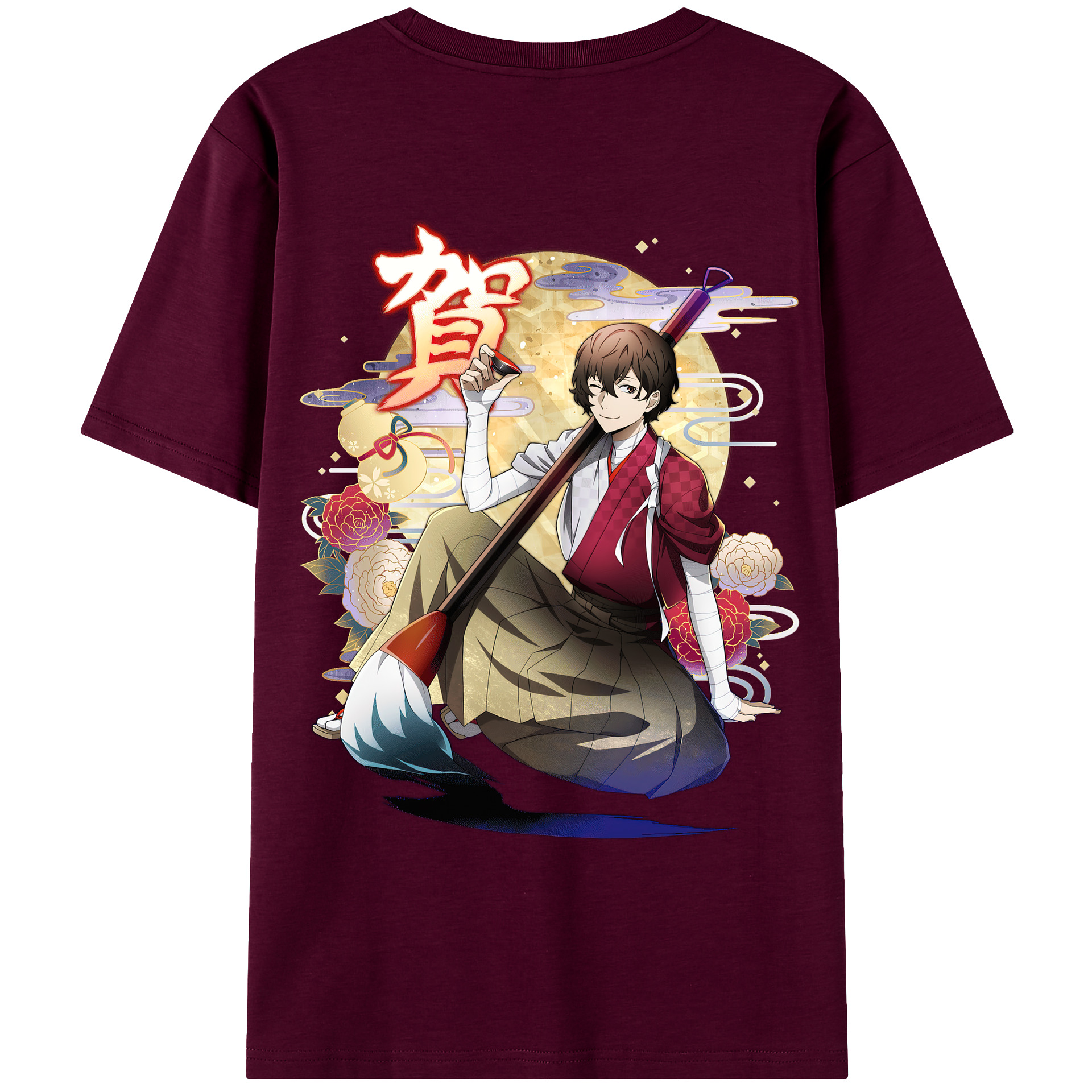 （画像用） 文豪ストレイドッグス Bungo Stray Dogs レディース半袖Tシャツ(バックプリント)